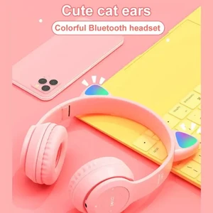 pink wireless headset