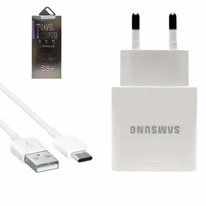 شارژر دیواری فست شارژ اصلی سامسونگ مدل S9 همراه با کابل