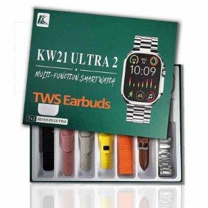 ساعت هوشمند برند KEQWEARE مدل  KW21 ultra