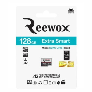 بسته بندی کارت حافظه ریوکس extra smart 128G