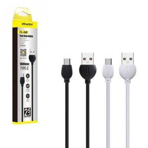 کابل شارژ سریع تایپ سی اَوی مدل CL-62