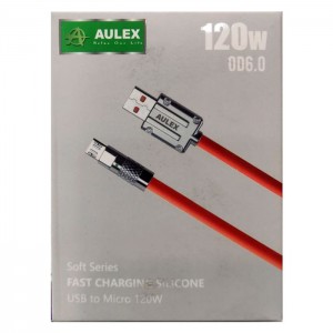 کابل شارژر سریع میکرو  120w Aulex