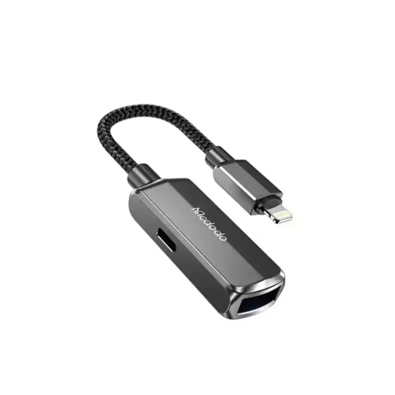 تبدیل لایتنینگ به USB-A + لایتنینگ مک دودو مدل MCDODO CA-2690
