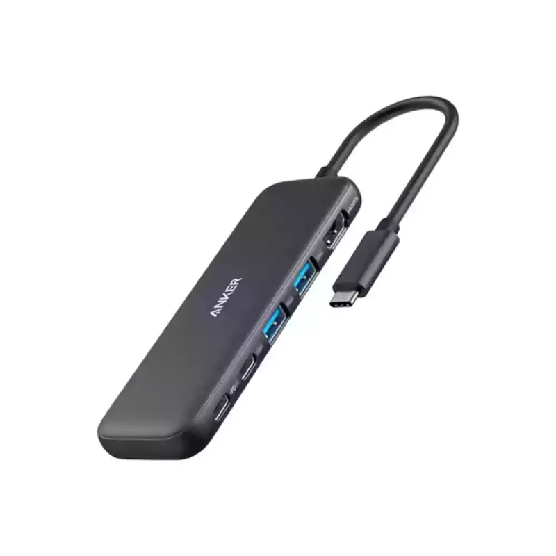 هاب شارژر ۵ در ۱ انکر مدل Anker 332 5-in-1 USB-C Hub-A8355H11
