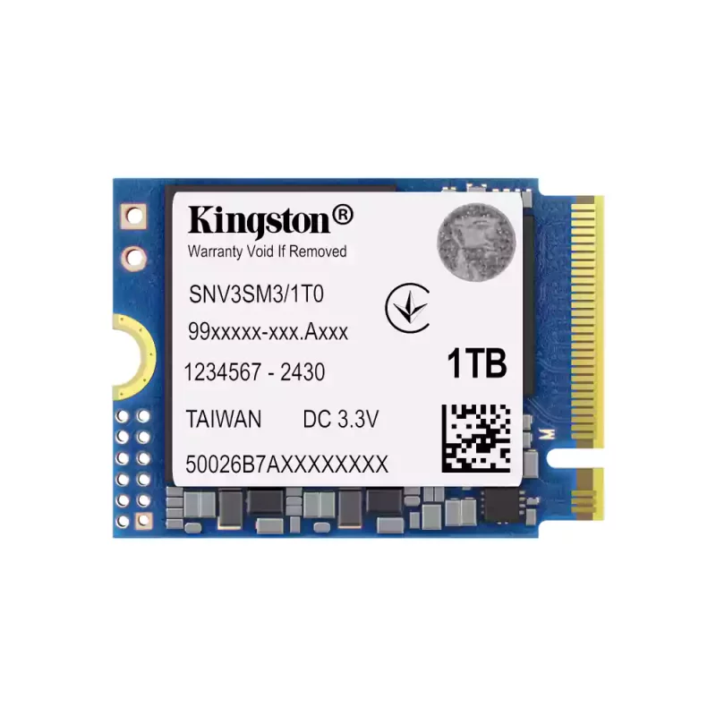 حافظه اس اس دی اینترنال کینگستون مدل Kingston SSD M.2 2230 SNV3SM3 PCIe Gen4 ظرفیت 1 ترابایت