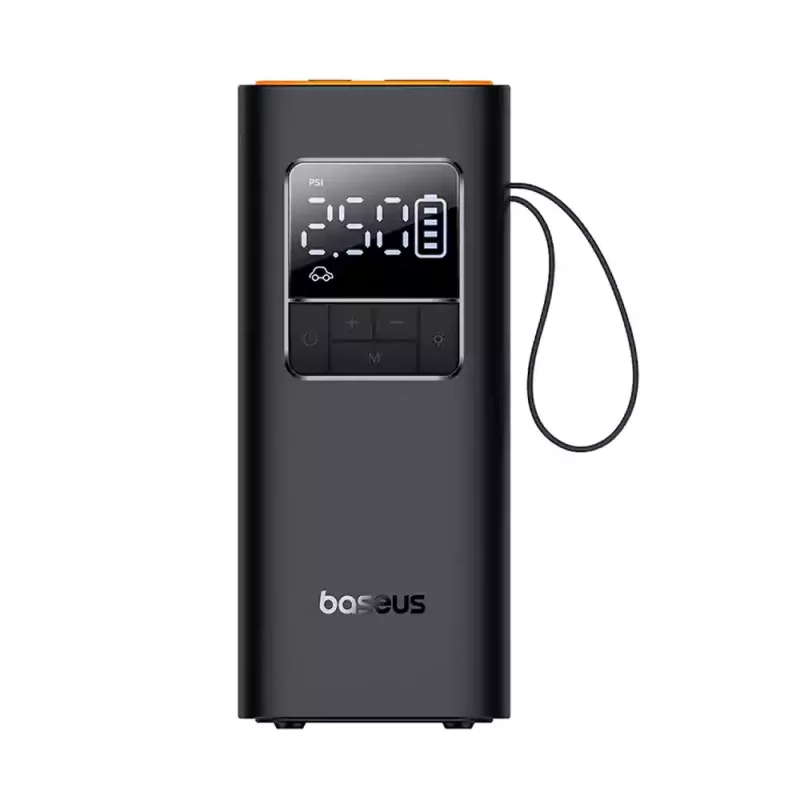 پمپباد و چراغ قوه بیسیم شارژی 4000 میلیآمپرساعت بیسوس SuperMini Pro BS-CG016 C11159300111-00
