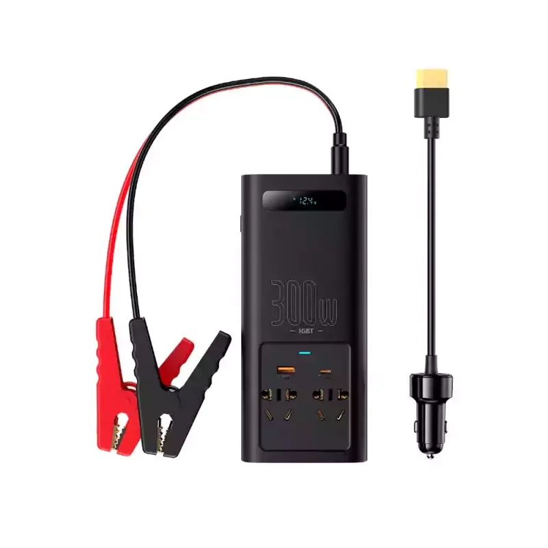 اینورتر برق 220 ولت 300 وات بیسوس Baseus IGBT Power Inverter 300W CGNB010101