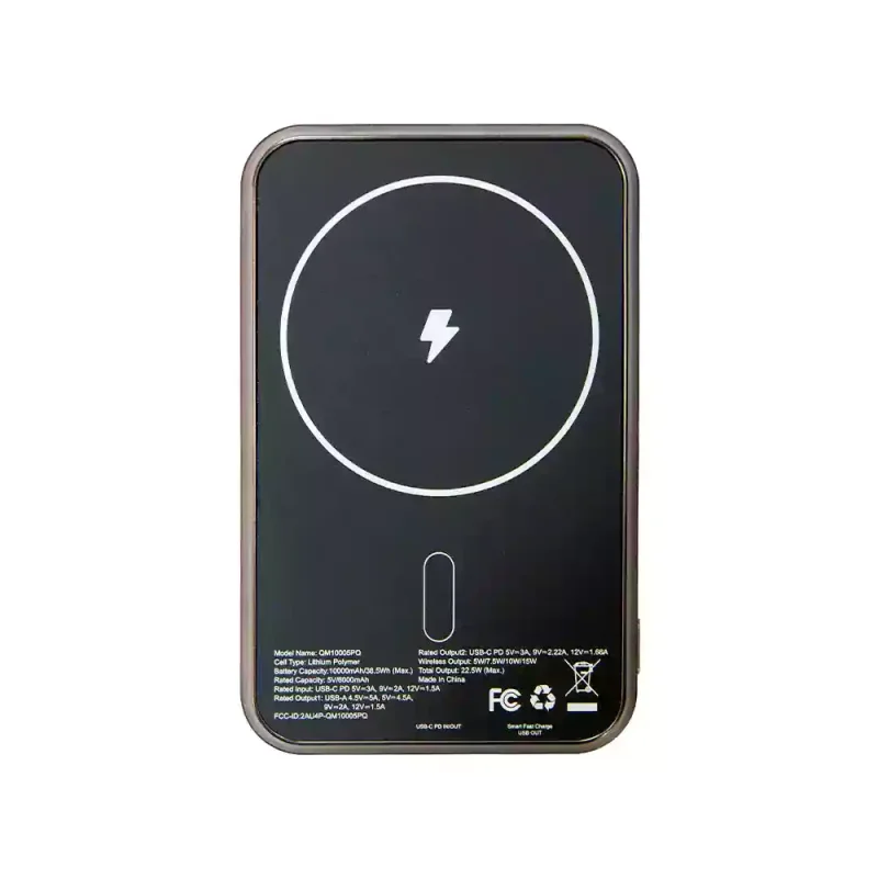 پاوربانک وایرلس 22.5 وات ظرفیت 10000mAh انرجایزر مدل QM10005PQ