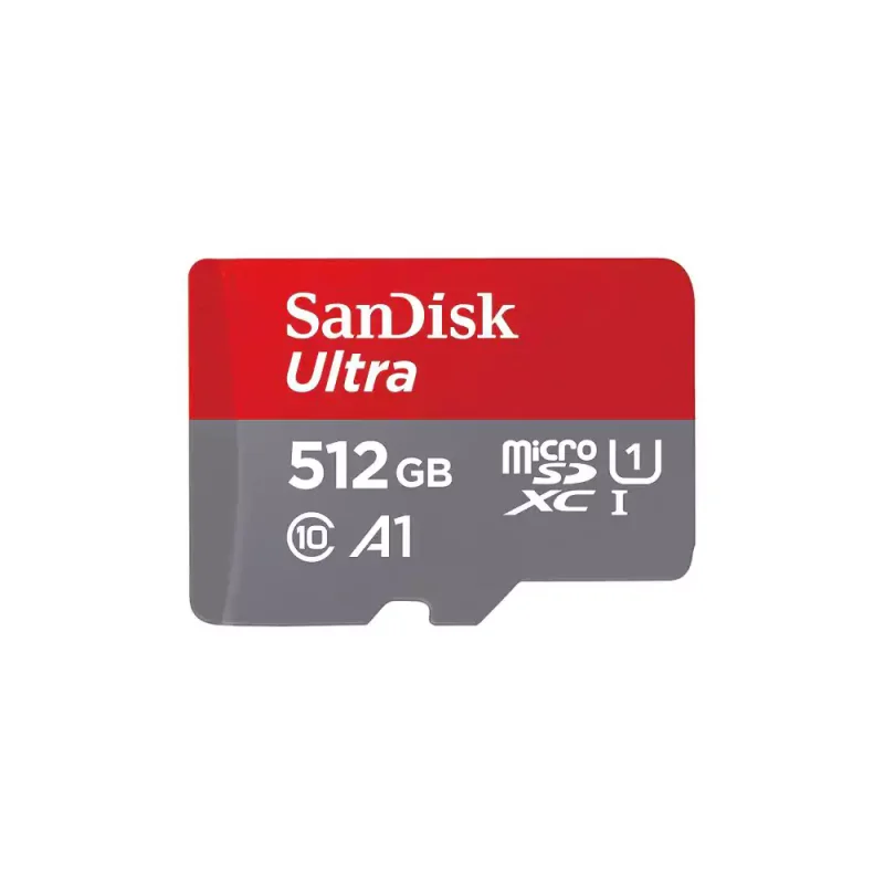 کارت حافظه MicroSDXC سن دیسک مدل SanDisk Ultra UHS-I U1 A1 C10 سرعت 150 مگابایت ظرفیت 512 گیگ