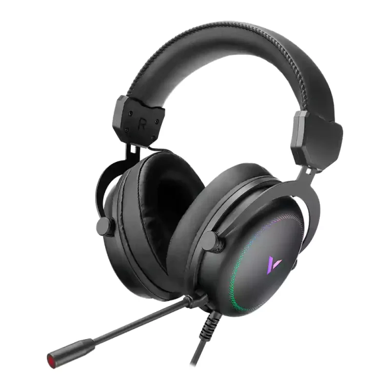 هدست گیمینگ رپو VH300S با صدای مجازی 7.1 و نورپردازی RGB