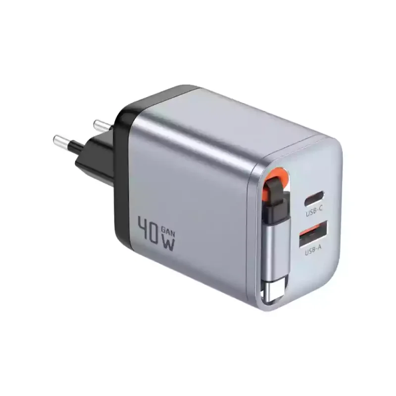 شارژر دیواری گرین لاین Green Lion GaN Premium 40W مدل GNGAN40WEUGY