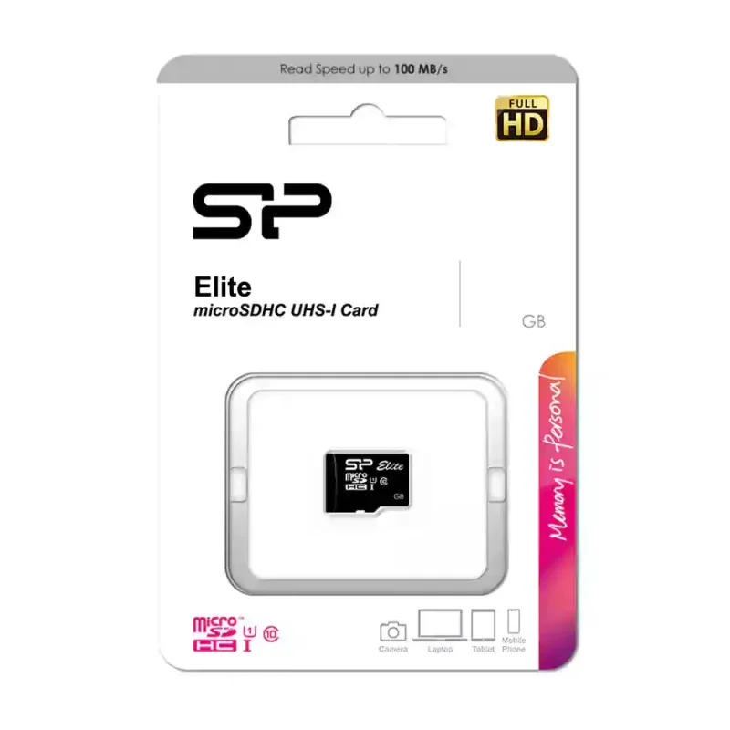 مموری میکرو اس دی سیلیکون پاور مدل Micro SDHC C10 100Mb/s Elite Without Adapter 16g