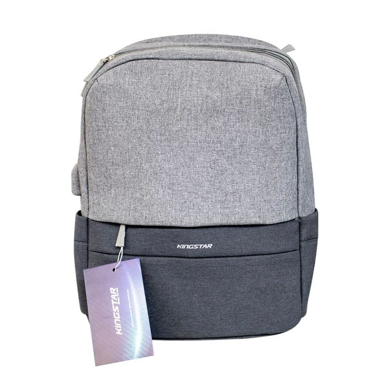 کیف لپ تاپ 15.6 اینچی کینگ استار KBP1202 Laptop Bag 15.6 inch Dark Gray/ Gray ا KBP1202 Laptop Bag 15.6