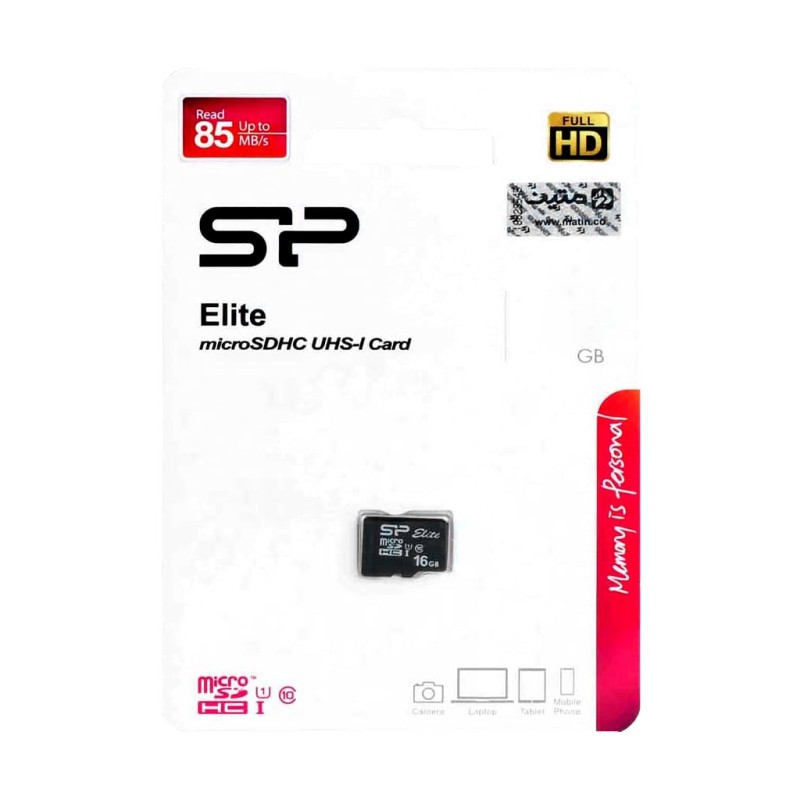 مموری میکرو اس دی سیلیکون پاور مدل Micro SDHC C10 100Mb/s Elite Without Adapter 16g
