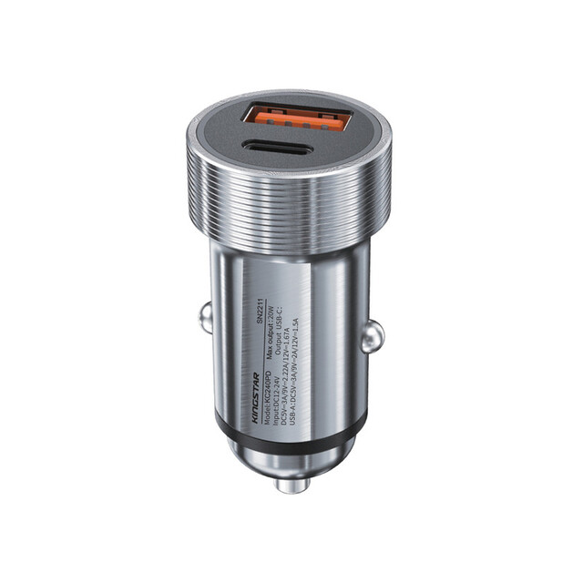 شارژر فندکی کینگ استار مدل KC240PD با گارانتی متین