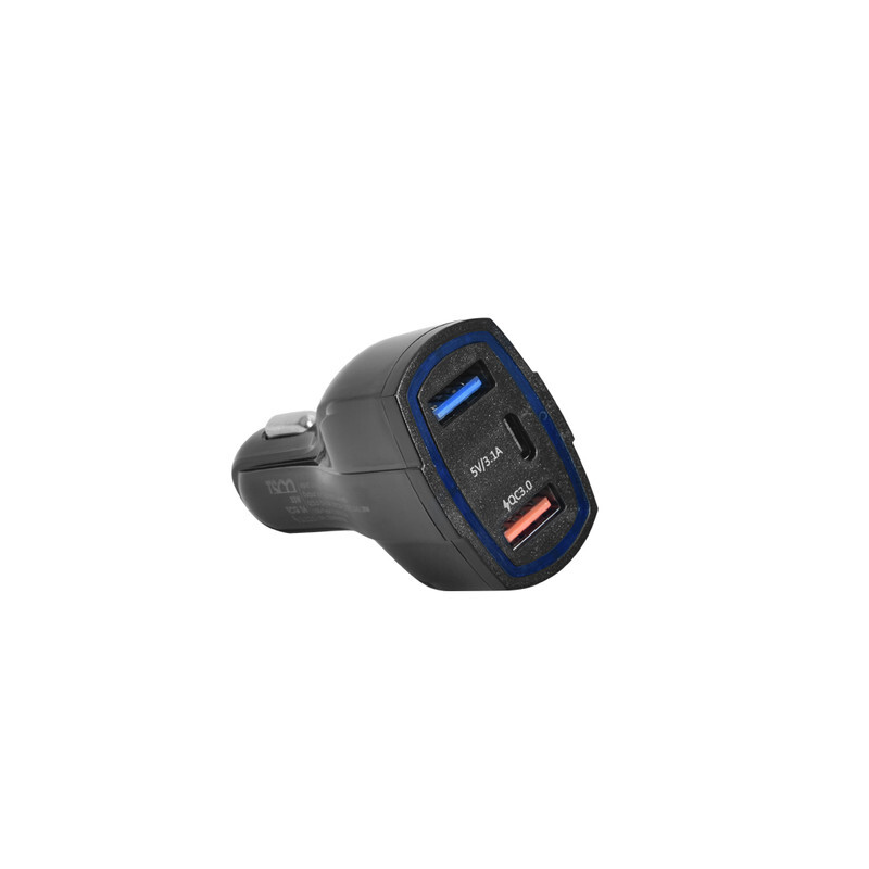 شارژر فندکی تسکو مدل TCG 36 با گارانتی توسن سیستم