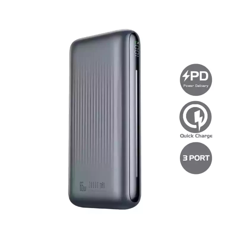 پاوربانک مک دودو مدل MC-4460 65W ظرفیت ۲۰۰۰۰ میلی آمپر