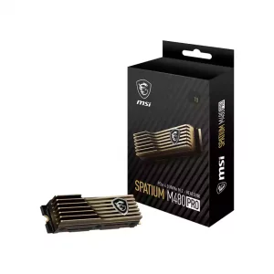 اس اس دی هیت سینک SPATIUM M480 pro M.2 2280 NVMe Heatsink یک ترابایت