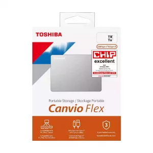 هارد دیسک اکسترنال توشیبا مدل CANVIO FLEX ظرفیت 4 ترابایت