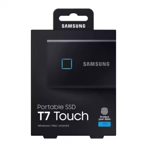 حافظه SSD اکسترنال سامسونگ مدل T7 Touch ظرفیت 1 ترابایت