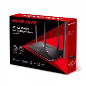 روتر بی‌سیم و دوباند AC1200 مرکوسیس مدل AC12G