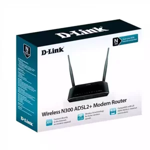 مودم روتر +ADSL2 بی‌سیم 300Mbps دی لینک مدل DSL-2790U