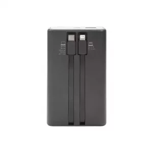 پاوربانک 30 وات ظرفیت 20000 روموس مدل PAC20-392 بهمراه کابل تایپ سی و آیفون