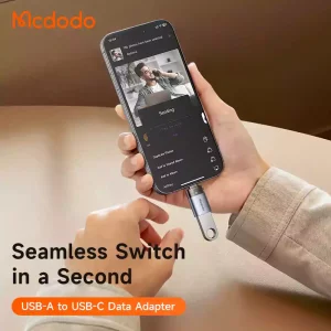 مشخصات تبدیل OTG پورت 3.0 USB-A ورژن3.0 به تایپ سی USB-C مک دودو مدل MCDODO OT-7400
