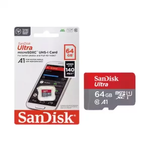 کارت حافظه MicroSDXC سن دیسک مدل SanDisk Ultra UHS-I U1 A1 C10 64G