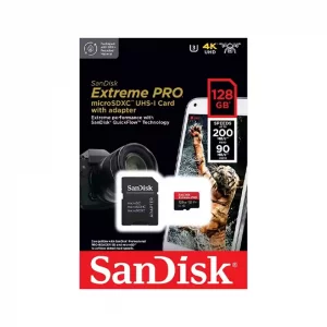 خرید مموری میکرو سن دیسک مدل EXT-pro A2 U3 200Mb/s SDSQXCD 256g