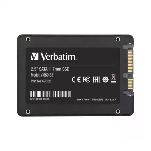 خرید حافظه اس اس دی اینترنال ورباتیم مدل VI550 S3 ظرفیت 256 گیگابایت