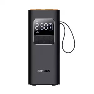 پمپباد و چراغ قوه بیسیم شارژی 4000 میلیآمپرساعت بیسوس SuperMini Pro BS-CG016 C11159300111-00