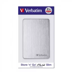 هارد ورباتیم مدل Store ‘n’ Go ALU Slim