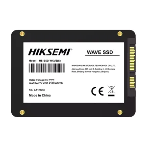 مشخصات حافظه اس اس دی اینترنال هایک سمی مدل Wave S ظرفیت 256 گیگابایت