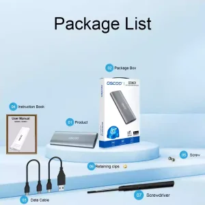 هارد SSD اکسترنال OSCOO MD005M ظرفیت 1 ترابایت – فروشگاه ژاوا