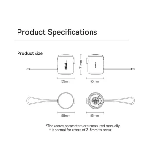 پمپ باد شارژی بیسوس مدل CG017 قابل حمل