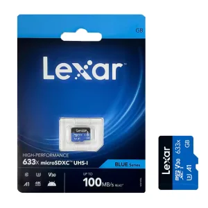 کارت حافظه 128 گیگابایت لکسار Lexar High-Performance 633x