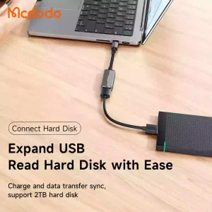 تبدیل تایپ سی به USB-A+تایپ سی مک دودو مدلMCDODO CA-2830