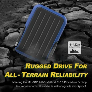 هارد اکسترنال سیلیکون پاور مدل Armor A66 ظرفیت 4 ترابایت