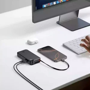 پاوربانک مک دودو  MCDODO MC-3870،کابل تایپ سی