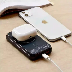 پاوربانک وایرلس 22.5 وات ظرفیت 10000mAh انرجایزر مدل QM10005PQ