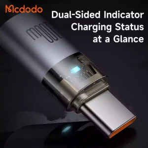 کابل شارژ تایپ سی به تایپ سی 100 وات 5 آمپر مک دودو مدل MCDODO CA-558 طول 1.2متر