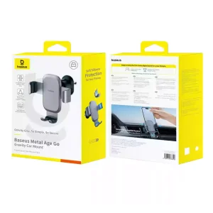 هولدر دریچه کولری بیسوس Baseus Metal Age Go Gravity Car Mount Holder C40478701813