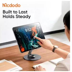 قیمت هولدر فلزی و پایه استند رومیزی تاشو چرخشی 360 درجه مک دودو مدل MCDODO TB-6920