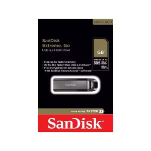 خرید فلش مموری USB3.2 سن دیسک مدل EXTREME Go CZ810 ظرفیت 128 گیگ