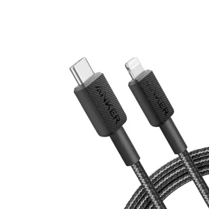 قیمت کابل تبدیل USB-C به لایتنینگ انکر مدل A81B6G11 طول 1.8 متر