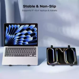 پایه نگهدارنده تاشو لپ‌تاپ رپو مدل SL100