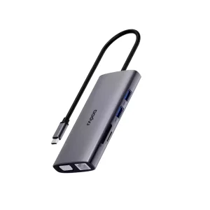 قیمت هاب 10 پورت TYPE-C رپو مدل XD101