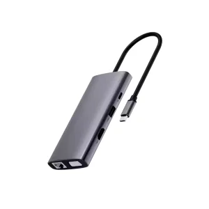 مشخصات هاب 10 پورت TYPE-C رپو مدل XD101