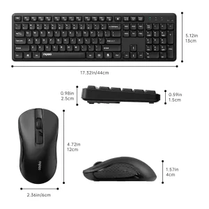 قیمت کیبورد و ماوس بی‌سیم راپو Rapoo X2100